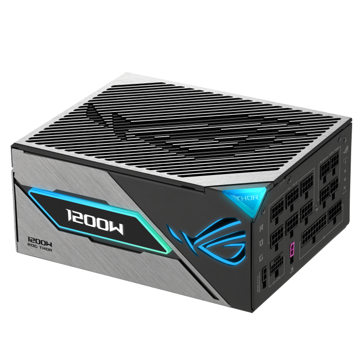 Asus ATX 1200W - 80+ Platinum - ROG THOR 1200P3 Gaming (90YE00V2-B0NA00) - Achat / Vente Alimentation sur Cybertek.fr - 1