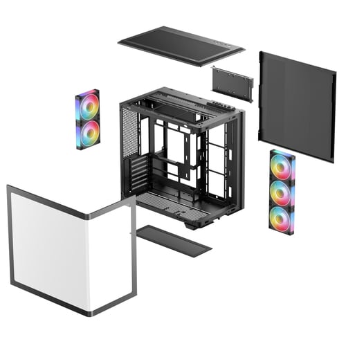 Deepcool CG590U 5F Noir Noir - Boîtier PC Deepcool - Cybertek.fr - 6