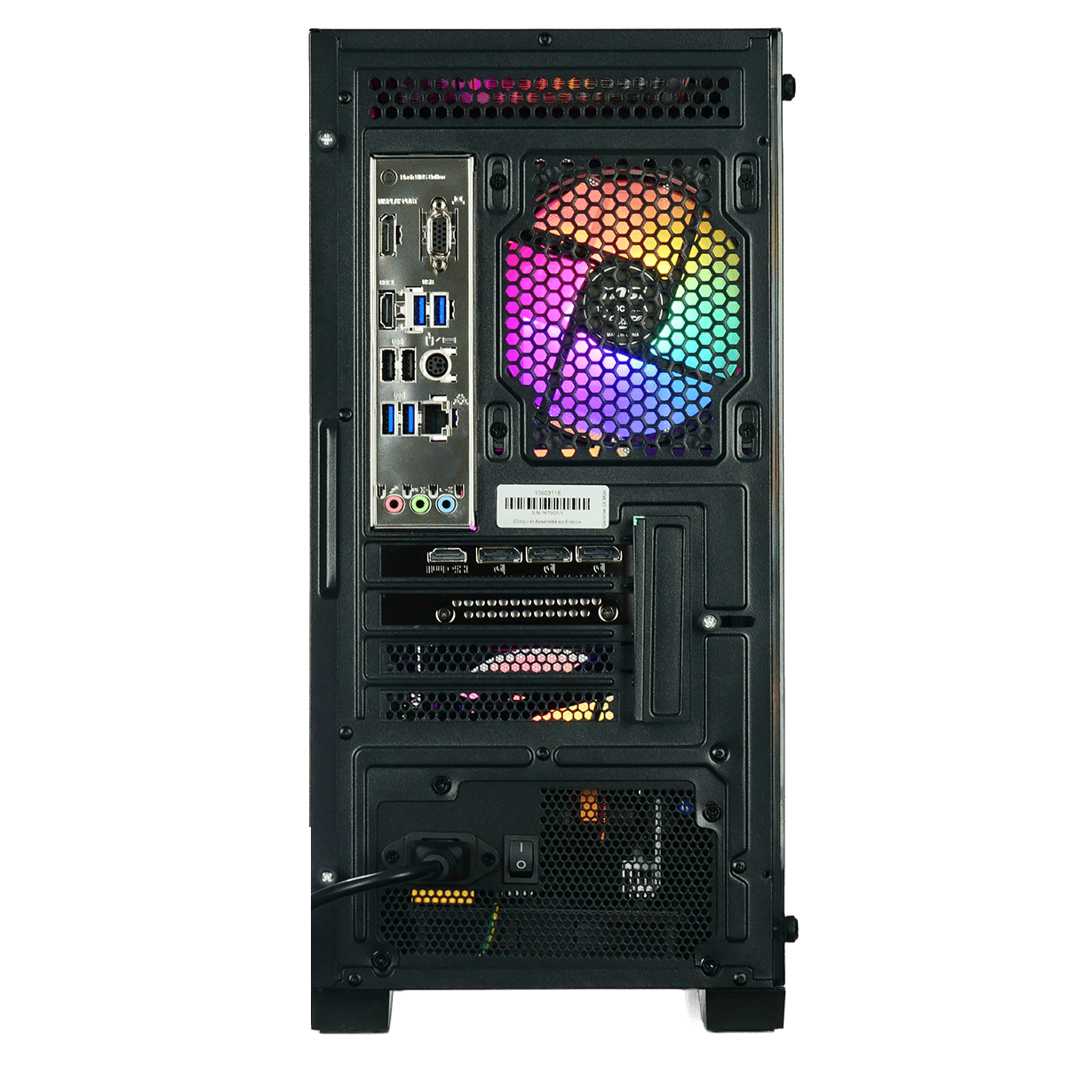 Cybertek ECO Gaming - R5-5500/5060/16Go/500Go (PCG-10603118) - Achat / Vente PC Fixe sur Cybertek.fr - 5