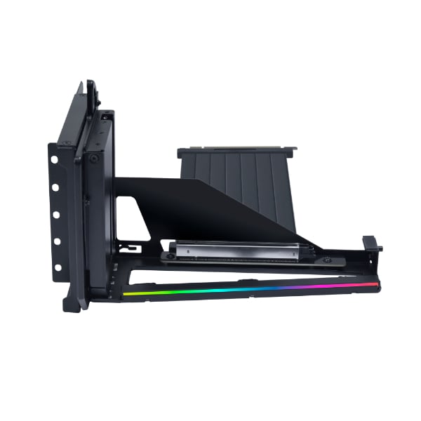 Lian-Li Riser PCIE 5.0 + Bracket - Support vertical - Noir (G89.VG4-5-V4X.00) - Achat / Vente Accessoire carte graphique sur Cybertek.fr - 1
