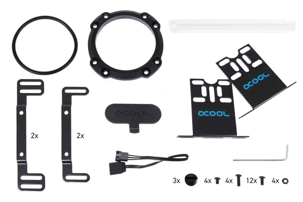 Alphacool Pompe + reservoir Eisbecher Aurora D5 - 250mm  (13326) - Achat / Vente Accessoires watercooling sur Cybertek.fr - 5