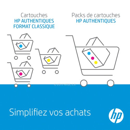 Cartouche 963XL - Jaune - 3JA29AEBGX pour imprimante  HP - 3