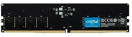 Crucial  (1x16Go DDR5 5600Mhz CL46) Tray - Mémoire PC Crucial sur Cybertek.fr - 3