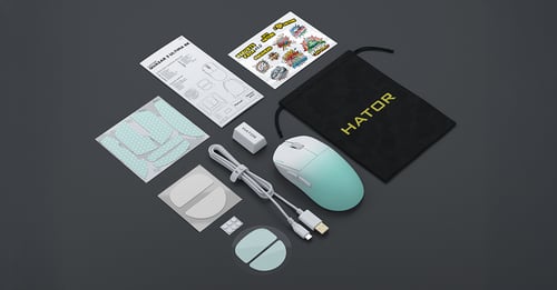 Hator Quasar 3 Ultima - Souris PC Hator - Cybertek.fr - 8