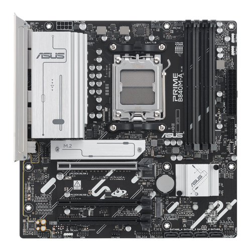 Asus PRIME B840M-A-CSM Micro-ATX  - Carte mère Asus - Cybertek.fr - 1