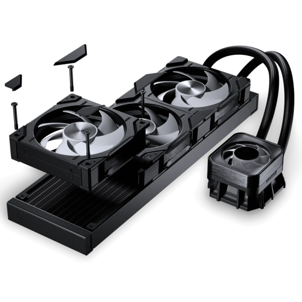 Phanteks Glacier One 360D30 X2 DRGB AiO - 360mm - Noir - Watercooling - 4