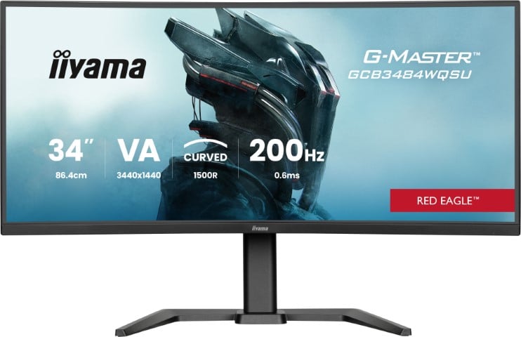Iiyama 34 pouces  GCB3484WQSU-B2 - Ecran PC Iiyama - Cybertek.fr - 1