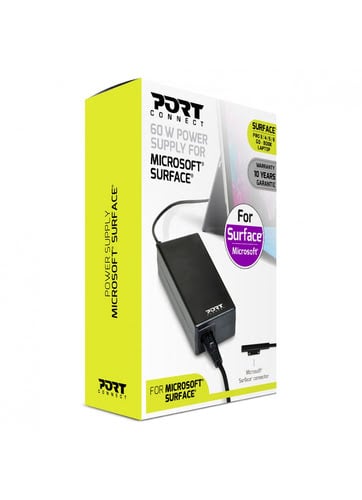 Port Chargeur secteur 60W pour MICROSOFT Surface - 2 embouts (900102) - Achat / Vente Chargeur sur Cybertek.fr - 3