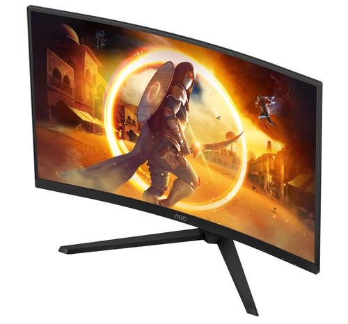 AOC 32 pouces  CQ32G4VE - Ecran PC AOC - Cybertek.fr - 4