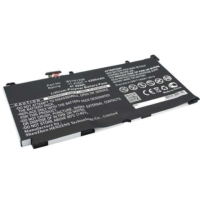 Batterie Li-pol 11,4V 4200mAh - AASS4062-B048Y2 pour Notebook - 0