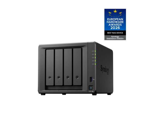 Serveur NAS Synology DS925+ - 4 Baies (compatible disques tiers) Cybertek