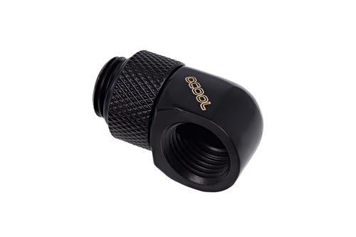 Alphacool Alphacool Fitting coudé rotatif 90° noir - 14mm (17248) - Achat / Vente Accessoires watercooling sur Cybertek.fr - 1