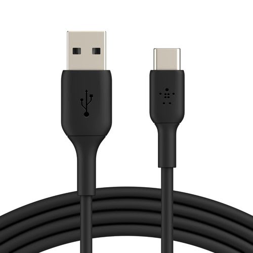 USB-A to USB-C Cable 1M Black - Connectique PC - Cybertek.fr - 4