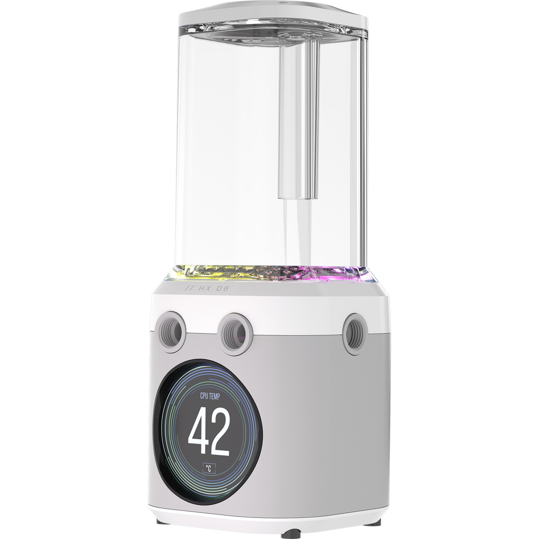 Corsair iCUE LINK XD6 RGB ELITE LCD - Blanc (CX-9040016-WW) - Achat / Vente Accessoires watercooling sur Cybertek.fr - 3