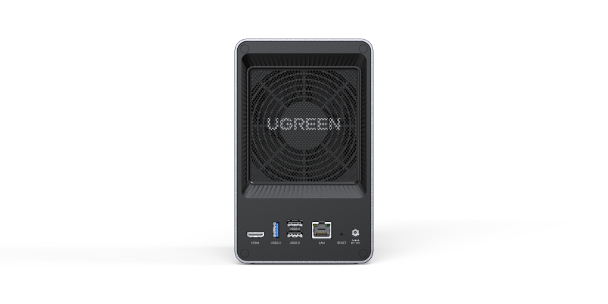 UGREEN DXP2800 - 2 Baies avec 2 disques WD 4To RED Plus   - Serveur NAS - 2
