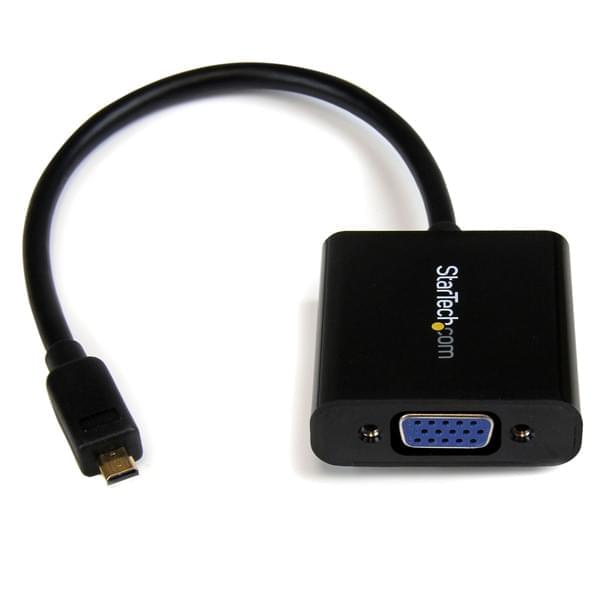 Convertisseur Micro HDMI vers VGA - Connectique TV/Hifi/Video - 0