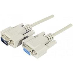 Connectique PC   Câble DB9 mâle Cybertek