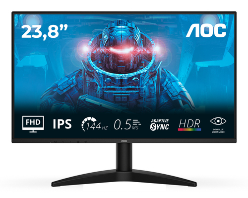 Ecran PC AOC 24B36X - 23.8" FHD 144Hz IPS 0.5ms HDR Adaptive Sync Cybertek