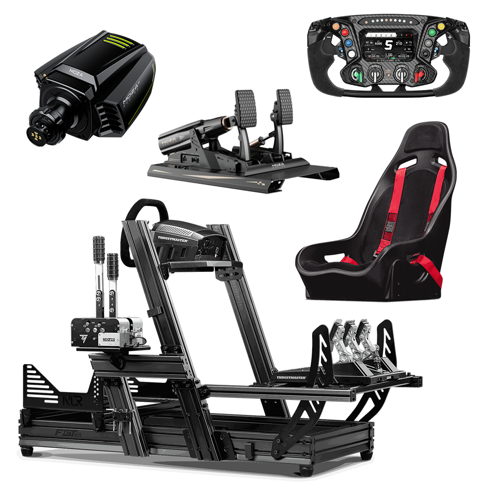 Moza Racing Ready To Race - Super Veloce (07500154/07500160/16100009/01100191/01100292) - Achat / Vente Pack Simracing sur Cybertek.fr - 0