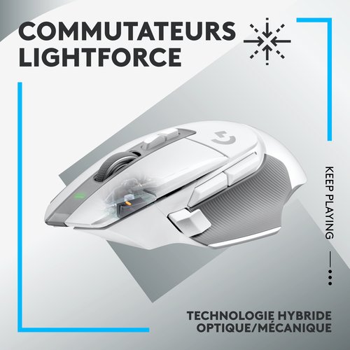 Logitech G502 X Lightspeed - Souris PC Logitech - Cybertek.fr - 8