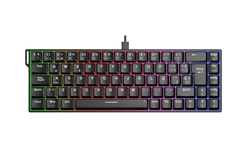 The G-LAB Keyz Titanium HE 65% - Clavier PC The G-LAB - 4
