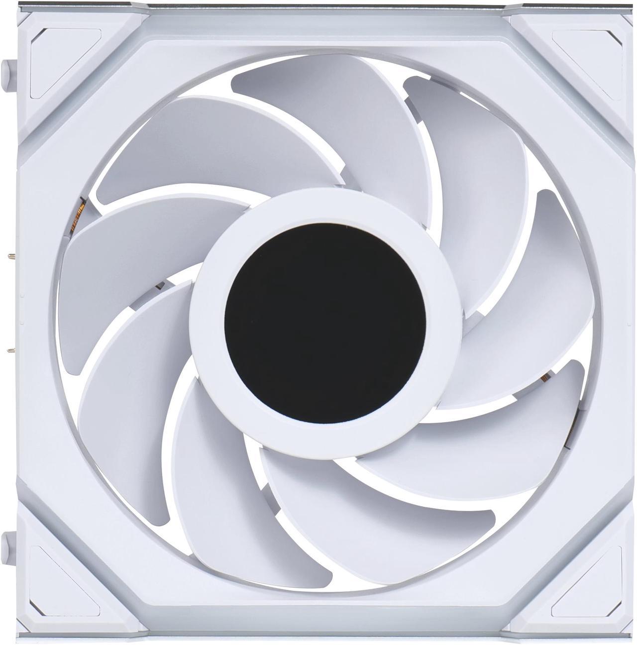 Lian-Li UNI FAN SL Wireless LCD ARGB REVERSE 120mm Blanc - Ventilateur boîtier - 2
