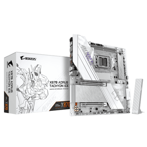 Gigabyte X870 AORUS TACHYON ICE ATX  - Carte mère Gigabyte - 0