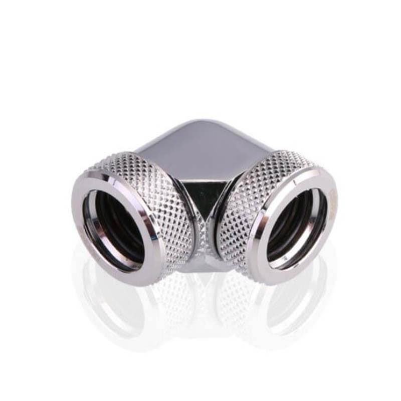 CONSTRUCTEUR Raccord tube rigide 90° argent - 14mm  (B-HTJ-DB90-V2-S) - Achat / Vente Accessoires watercooling sur Cybertek.fr - 0