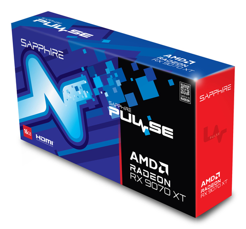 Sapphire Pulse Radeon RX 9070 XT GAMING 16GB - Carte graphique - 10
