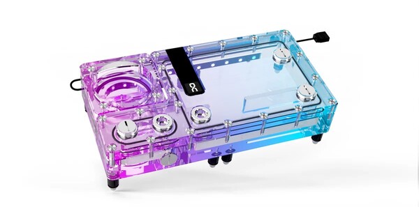 Alphacool Core Flat Reservoir 240 - Pompe incluse-Seconde Vie-Très Bon Etat (1024003-TBE) - Achat / Vente Accessoires watercooling sur Cybertek.fr - 0