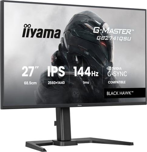 Iiyama 27 pouces  GB2741QSU-B1 - Ecran PC Iiyama - Cybertek.fr - 3