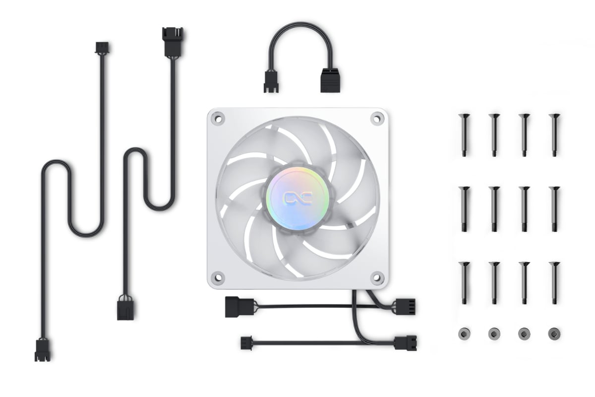 Alphacool Apex Stealth Metall Aurora 120 - Ventilateur boîtier - 3