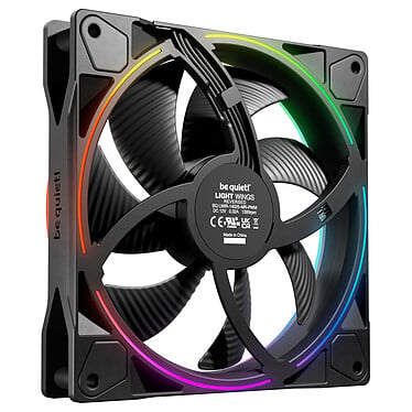 be quiet! Light Wings 140mm PWM Reverse - Ventilateur boîtier - 0