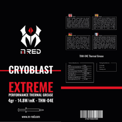 Accessoire refroidissement PC M.RED Thermal Paste CRYOBLAST Extreme 4gr Cybertek
