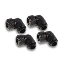 Accessoires watercooling Alphacool Fittings Eiszapfen 16mm coudé 90° - Pack de 4 Cybertek