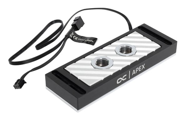 Alphacool Apex D-RAM Water cooler ARGB - 4 Slots Argent (1024300) - Achat / Vente Accessoires watercooling sur Cybertek.fr - 3