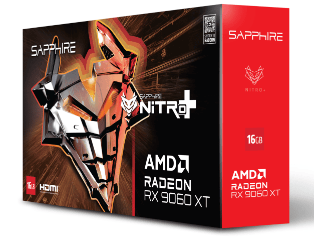 Sapphire Nitro+ Radeon RX 9060 XT GAMING OC 16GB - Carte graphique - 7
