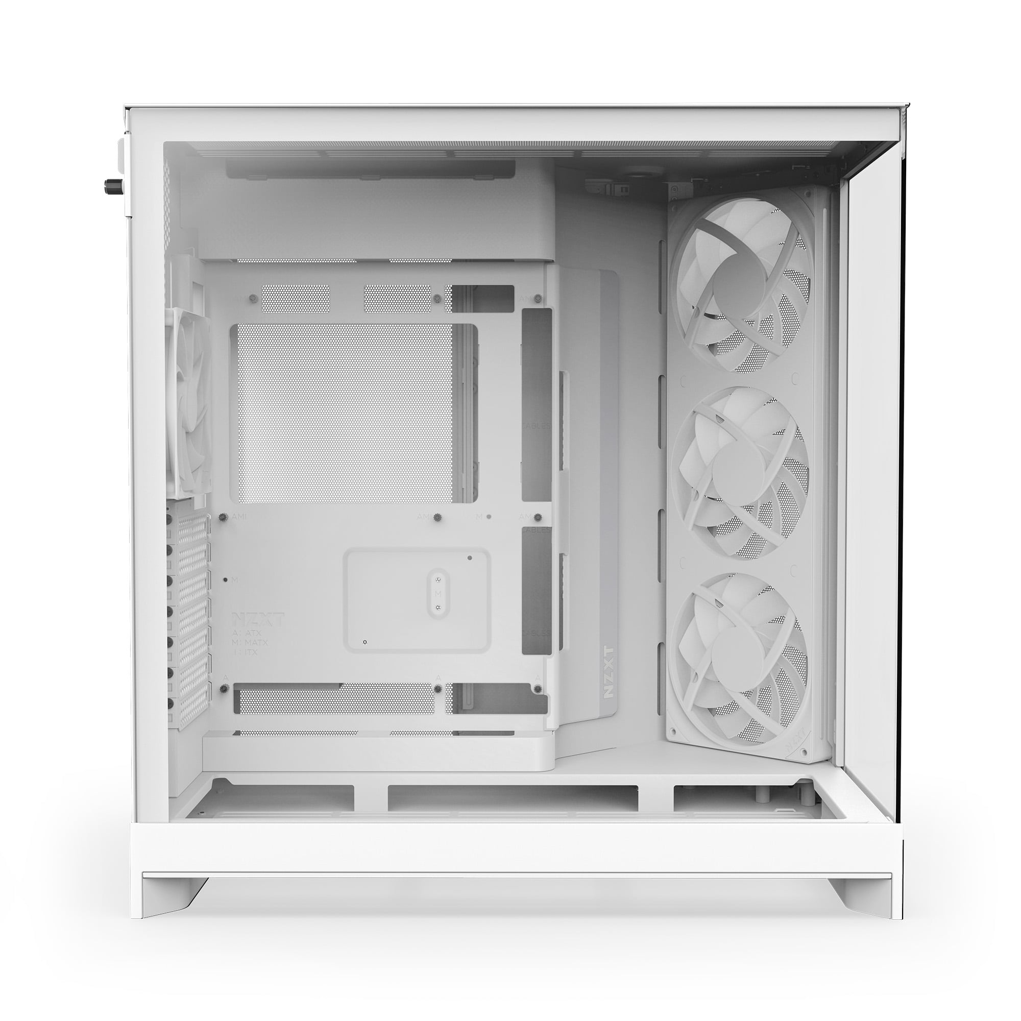 NZXT H9 Flow RGB Blanc Blanc - Boîtier PC NZXT - Cybertek.fr - 2