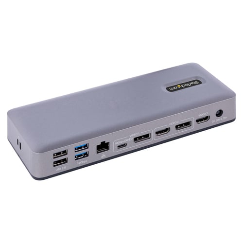 Station d'accueil USB-C/12 ports/3x4K - StarTech - 1