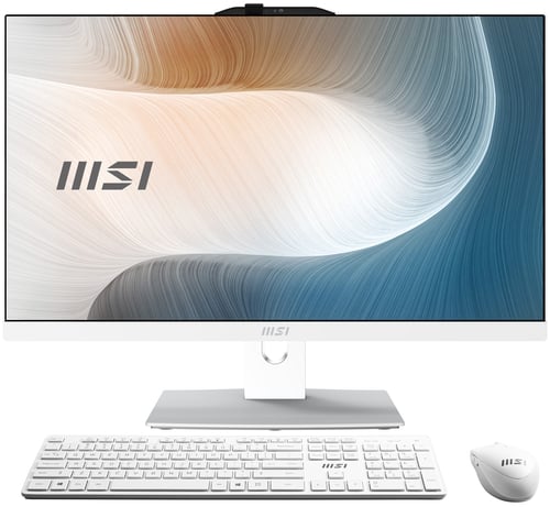 MSI Modern 23.8" Tact FHD/i7-1260P/16Go/1To/FD Blanc-Seconde Vie-Etat Satisfaisant - All-In-One PC/MAC - 0