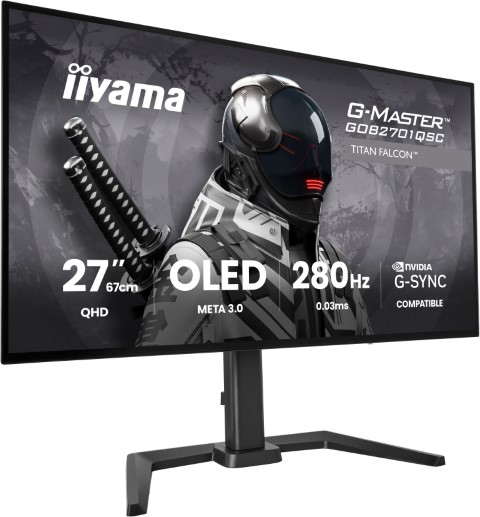 Iiyama 27 pouces  GOB2701QSC-B1 - Ecran PC Iiyama - Cybertek.fr - 4