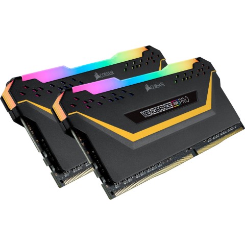 Corsair Vengeance RGB Pro (2x8Go DDR4 3200 PC25600) Noir - Mémoire PC Corsair sur Cybertek.fr - 1