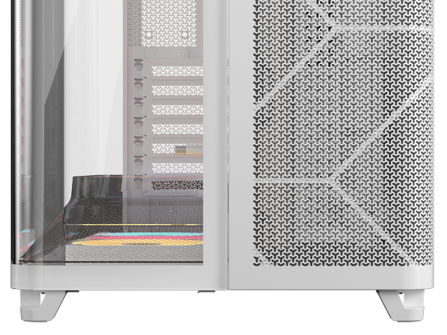 Corsair Air 5400 LX-R RGB Link Blanc Blanc - Boîtier PC Corsair - 4