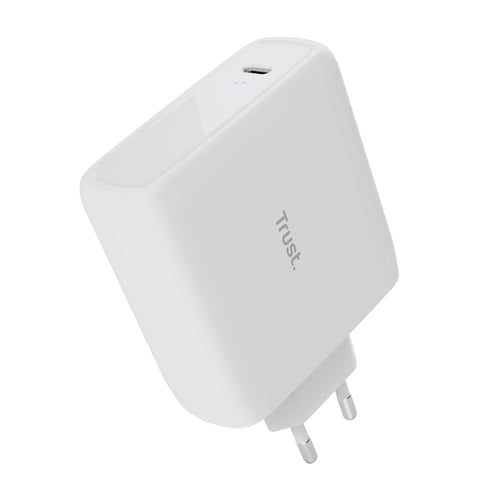 Trust Chargeur universel MAXO 100W - USB-C + Câble 2m USB-C - Blanc (25140) - Achat / Vente Chargeur sur Cybertek.fr - 1