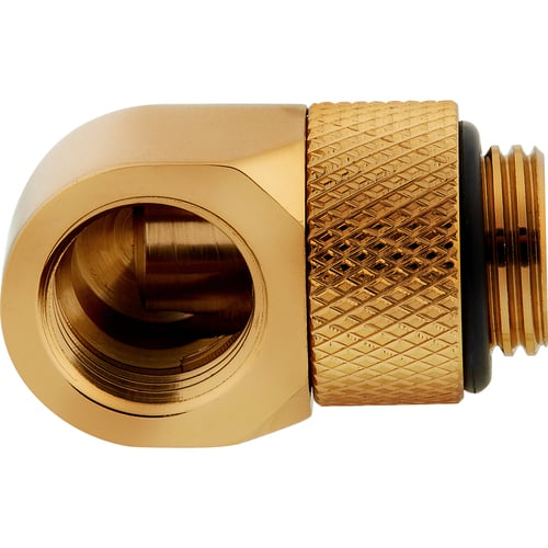 Corsair Pack 2 Fittings Or 90° - Hydro X series XF - 14mm (CX-9055010-WW) - Achat / Vente Accessoires watercooling sur Cybertek.fr - 1