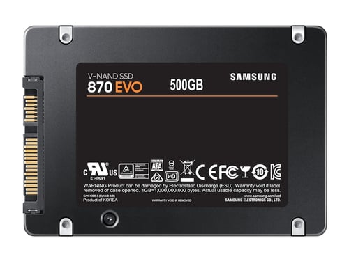 Samsung 870 EVO  SATA III - Disque SSD Samsung - Cybertek.fr - 4