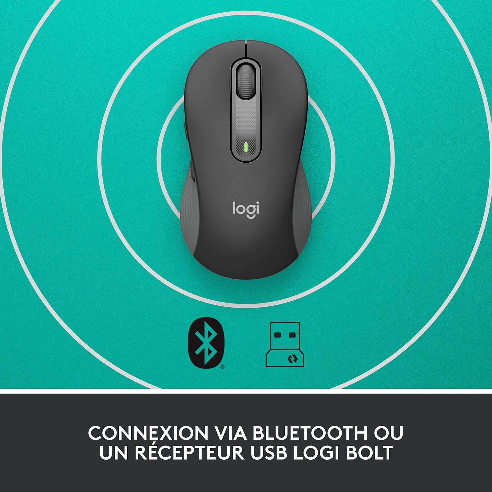 Logitech Signature M650 L - Souris PC Logitech - Cybertek.fr - 1