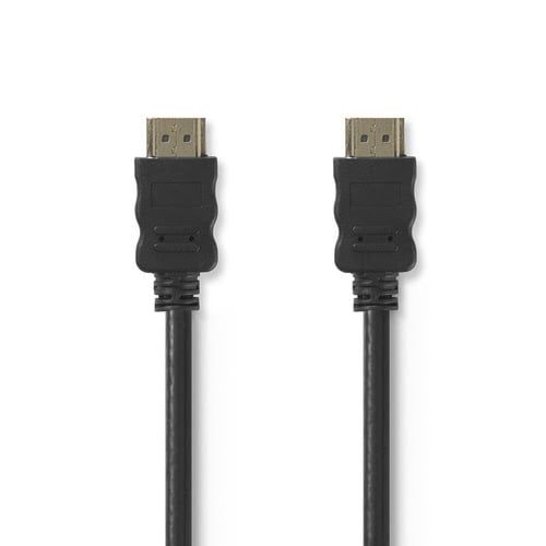 Câble HDMI 1.4 Highspeed+Ethernet mâle/mâle - 2m - 0