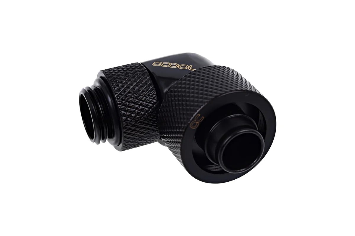 Alphacool Eiszapfen Fitting compression - 16/10mm - 90° Rotatif G1/4 - Noir (17236) - Achat / Vente Accessoires watercooling sur Cybertek.fr - 1