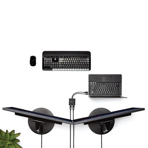 MST Hub - mDP to 2x DisplayPort - Connectique TV/Hifi/Video - 5